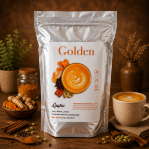 Golden Latte Laqtia 1 kg – Premium Instant Latte